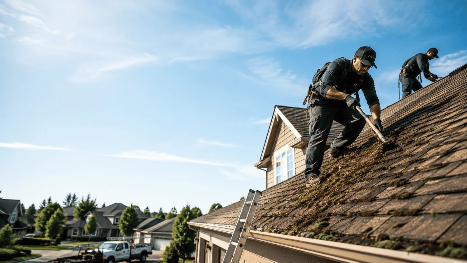Roof Moss Removal in Buena, WA near me